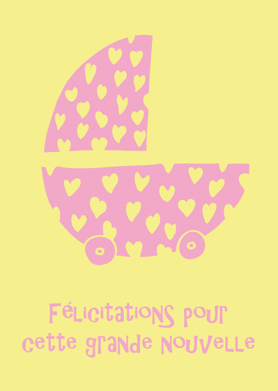 Nouveau bébé fille carte, félicitations nouveau bébé carte, félicitations  de naissance, bébé fille, éléphant nouveau bébé carte, personnalisé -   France