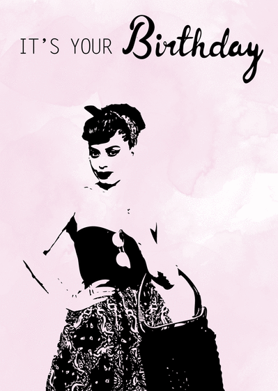 Carte It S Your Birthday Envoyer Une Vraie Carte Anniversaire Ans Des 0 99 Merci Facteur