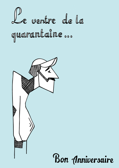 Carte Le Ventre De La Quarantaine Envoyer Une Vraie Carte Anniversaire 40 Ans Des 0 99 Merci Facteur Carte Le Ventre De La Quarantaine Envoyer Une Vraie Carte Anniversaire 40 Ans Des 0 99 Merci Facteur