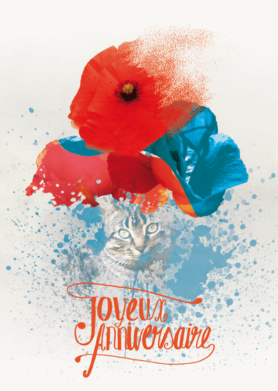 Carte Joyeux Anniversaire Avec Un Chat Et Des Fleurs Envoyer Une Vraie Carte Anniversaire Chat Des 0 99 Merci Facteur Carte Joyeux Anniversaire Avec Un Chat Et Des Fleurs Envoyer Une Vraie Carte Anniversaire Chat Des 0 99 Merci Facteur
