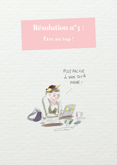 Carte Bonne Résolution être Au Top : Envoyer une Carte De 