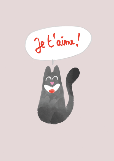 Carte Le Chat Qui T Aime Envoyer Une Carte Saint Valentin Mignonne Des 0 99 Merci Facteur Carte Le Chat Qui T Aime Envoyer Une Carte Saint Valentin Mignonne Des 0 99 Merci Facteur