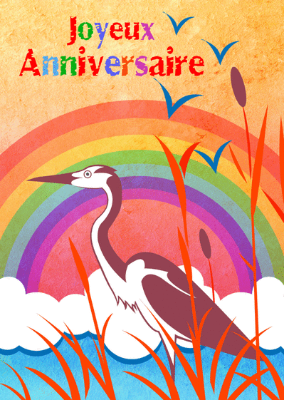 Carte Joyeux Anniversaire Heron Et Arc En Ciel Envoyer Une Vraie Carte Anniversaire Animaux Des 0 99 Merci Facteur Carte Joyeux Anniversaire Heron Et Arc En Ciel Envoyer Une Vraie Carte Anniversaire Animaux Des 0 99 Merci Facteur
