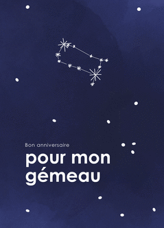 Envoyez Une Jolie Carte Anniversaire Horoscope Des 0 99 Envoi Rapide Avec Merci Facteur