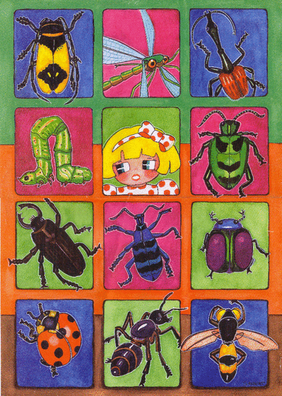 Filles Mignon Souris Fille Costume pour animaux Bugs créatures fancy dress kids S 