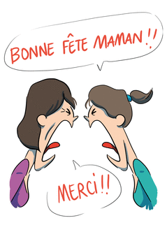 Fetes Occasions Speciales Drole Humour Blague Maman Meres Jour Carte Merci De Me Laisser Dans Maison