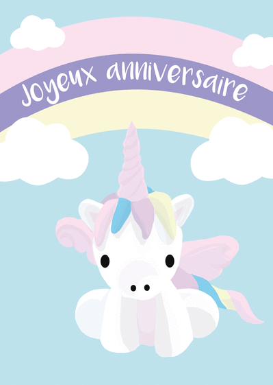 2 Ans 7 Ans Tout Age A Personnaliser Prenom Et Age Sur Papier Finition Glace Avec Enveloppe 4 Ans 6 Ans Carte Joyeux Anniversaire Licorne Fille 1 An 3 Ans 5 Ans