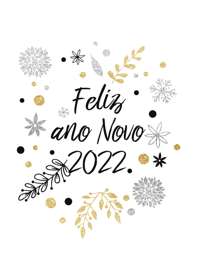 Carte Joyeuse Nouvelle Annee 22 En Portugais Envoyer Une Vraie Carte Bonne Annee 22 En Plusieurs Langues Des 0 99 Merci Facteur