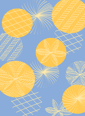 carte Un festin de galettes et de couleurs 