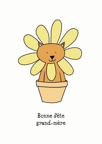 Carte Bonne Fete Grand Mere Chat Dans Une Fleur Envoyer Une Vraie Carte Fete Des Grand Meres Pour Enfants Des 0 99 Merci Facteur Carte Bonne Fete Grand Mere Chat Dans Une Fleur Envoyer Une Vraie Carte Fete Des Grand Meres Pour Enfants Des 0 99 Merci Facteur