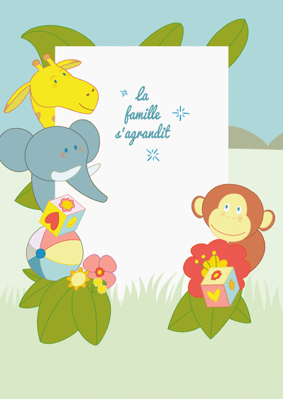 Carte La Famille S Agrandit Et Animaux Rigolos Envoyer Une Carte D Annonce De Grossesse Des 0 99 Merci Facteur Carte La Famille S Agrandit Et Animaux Rigolos Envoyer Une Carte D Annonce De Grossesse Des 0 99 Merci Facteur