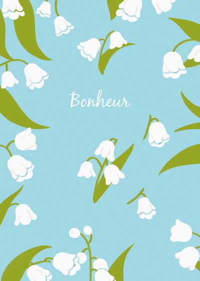 Resultado de imagen de carte muguet enfant