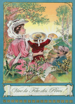 Envoyez Une Jolie Carte Ancienne Fete Des Peres Des 0 99 Envoi Rapide Avec Merci Facteur