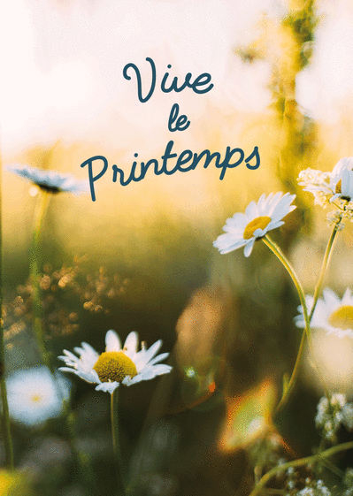 Carte Jolies Fleurs De Printemps Envoyer Une Vraie Carte De Mars Des 0 99 Merci Facteur