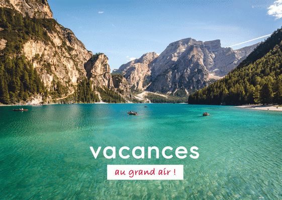 Carte Postale Vacances Au Grand Air Envoyer Une Vraie Carte Postale De Juillet Et D Ete Des 0 99 Merci Facteur