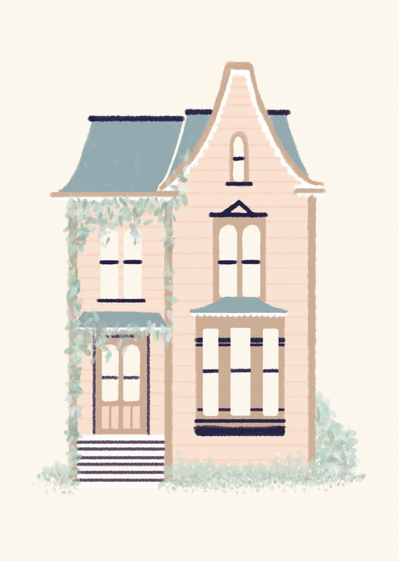 Carte Jolie Petite Maison Anglaise Envoyer Une Carte De Demenagement Des 0 99 Merci Facteur