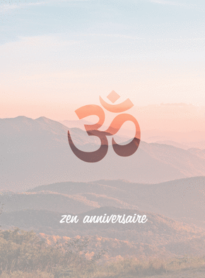 Un zen anniversaire