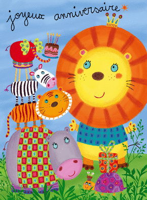 F&ecirc;te du roi lion de la savane