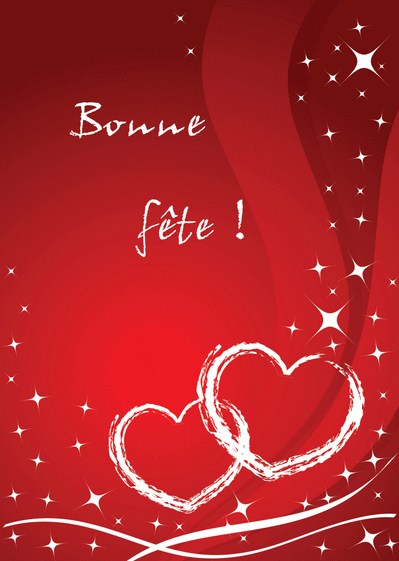 Carte Bonne Fete Avec Coeurs Envoyer Une Vraie Carte Pour Souhaiter Une Fete Des 0 99 Merci Facteur