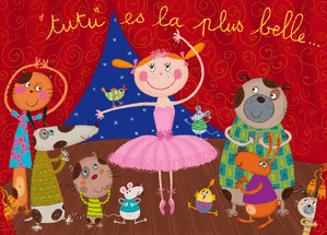 Anniversaire de petite danseuse