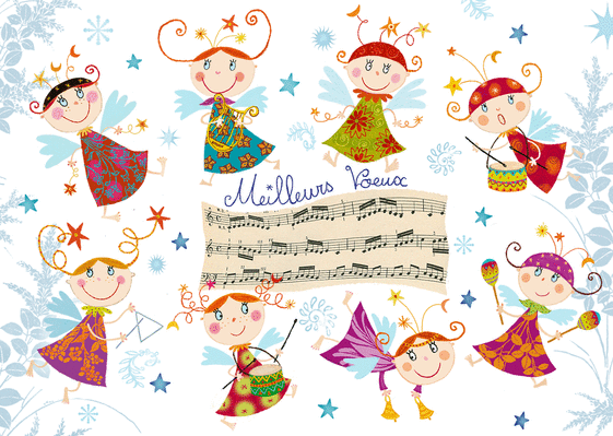 Carte Petites Fées De La Bonne Année 2022 : Envoyer une vraie Carte De  Voeux 2022 Enfant Et Mignonne dès 0,99€ - Merci Facteur