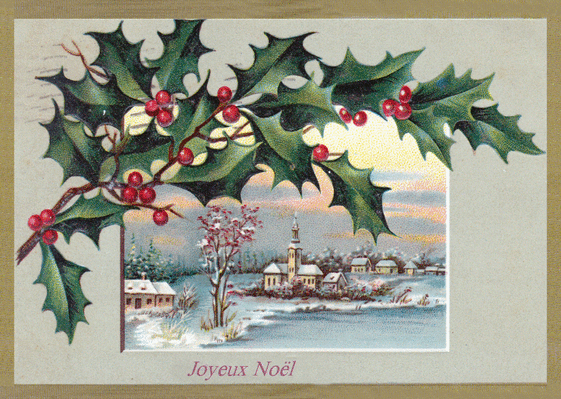 Carte Petit Village De Noel Envoyer Une Vraie Carte Ancienne Noel Des 0 99 Merci Facteur