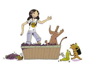 Vendanges des animaux