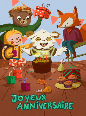 G&acirc;teaux et bonbon au programme