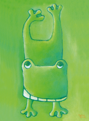 La grenouille acrobate
