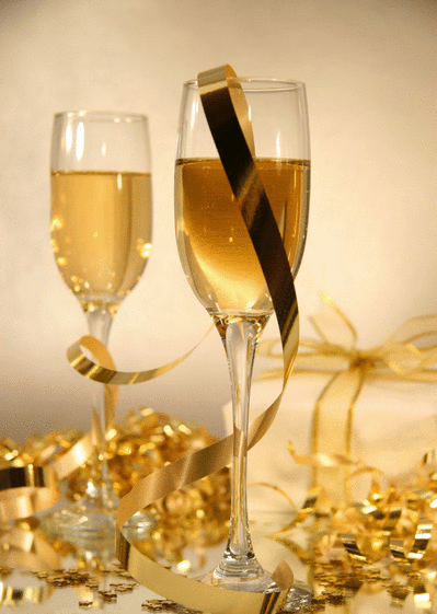 Carte Coupes De Champagne : Envoyer une Carte De Voeux Et 