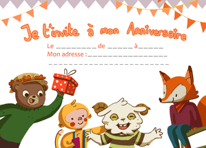 carte d invitation anniversaire enfants Carte Invitation Fete D Anniversaire Envoyer Une Carte carte d invitation anniversaire enfants