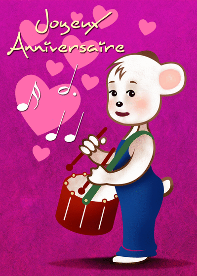 Carte Joyeux Anniversaire Ourson Tambour Envoyer Une Carte Anniversaire Enfant Des 0 99 Merci Facteur Carte Joyeux Anniversaire Ourson Tambour Envoyer Une Carte Anniversaire Enfant Des 0 99 Merci Facteur
