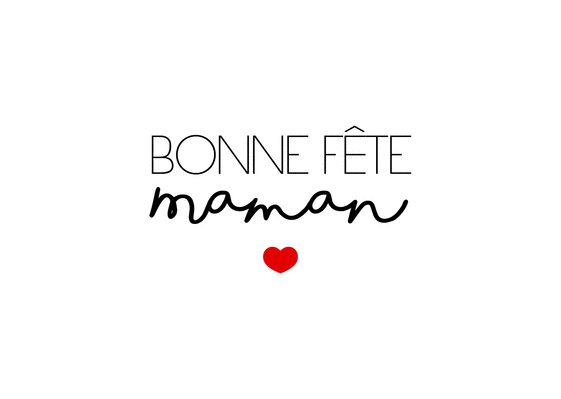 Carte Bonne Fete Maman Petit Coeur Envoyer Une Vraie Carte Fete Des Meres Des 0 99 Merci Facteur