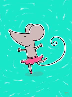 Petite souris danseuse