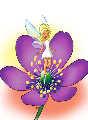 Petite f&eacute;e des fleures