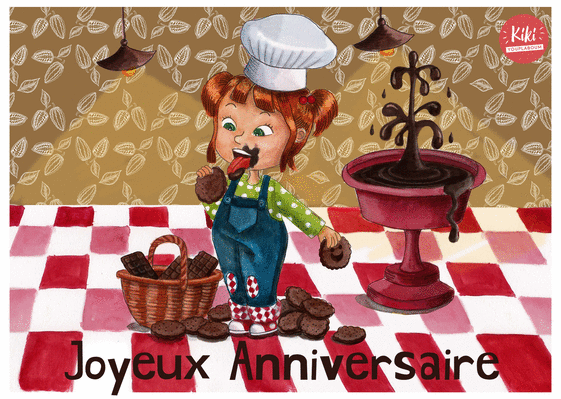 Carte Joyeux Anniversaire Gourmandise Envoyer Une Vraie Carte Anniversaire Enfant Des 0 99 Merci Facteur