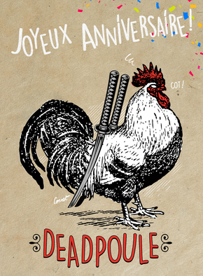 Joyeux anniversaire Dead poule