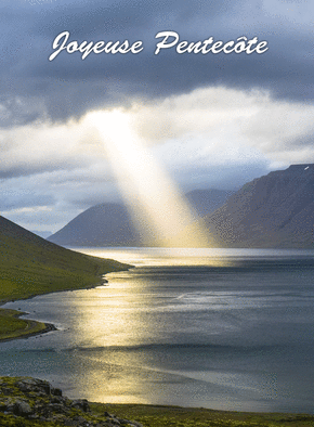 carte Rayons de lumière pour une fête joyeuse 