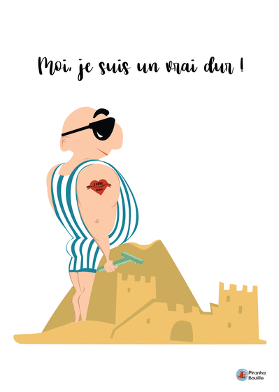 Carte Le Gros Dur De La Plage Envoyer Une Vraie Carte Humour Des 0 99 Merci Facteur Carte Le Gros Dur De La Plage Envoyer Une Vraie Carte Humour Des 0 99 Merci Facteur
