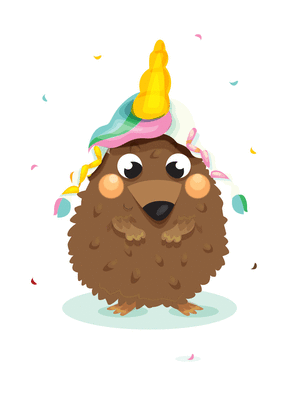 Le h&eacute;risson licorne est de sortie