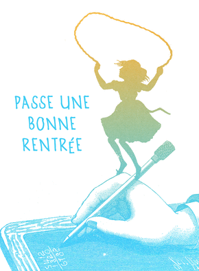 Une bonne rentr&eacute;e petite fille