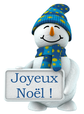 Bonhomme de neige Noël Mignon Carte de vœux personnalisée