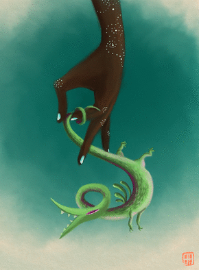 Petit animal fantastique et d&eacute;licat