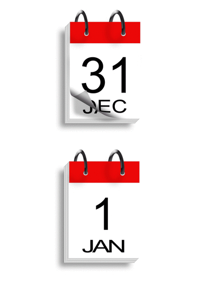 Carte de voeux 2019, envoyer cette carte calendrier nouvel 