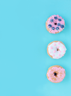 Un anniversaire d&eacute;licieux et bleu