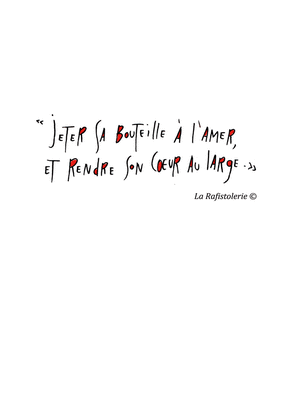 Rendre son coeur au large