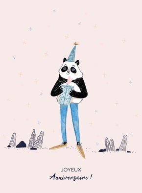 Joyeux anniversaire du panda