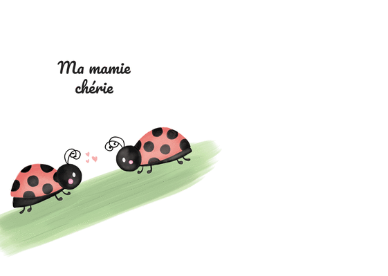 Carte Coccinelle Pour Ma Mamie Cherie Personnalisable Envoyer Une Vraie Carte Personnalisee Fete Des Mamies Des 0 99 Merci Facteur Carte Coccinelle Pour Ma Mamie Cherie Personnalisable Envoyer Une Vraie Carte Personnalisee Fete Des Mamies Des 0 99 Merci Facteur