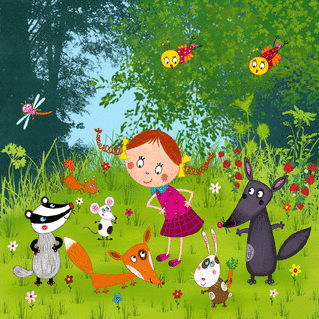 Les amis animaux de la for&ecirc;t