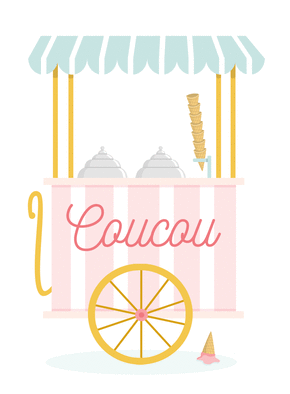 Coucou marchant de glaces